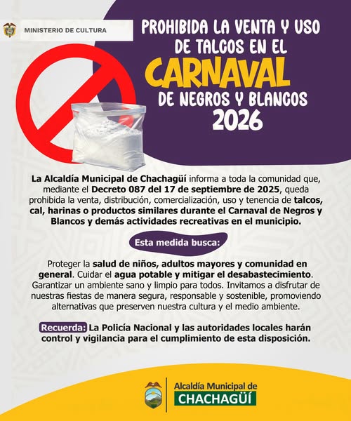 CHACHAGUI JUGARA CARNAVAL SIN TALCO