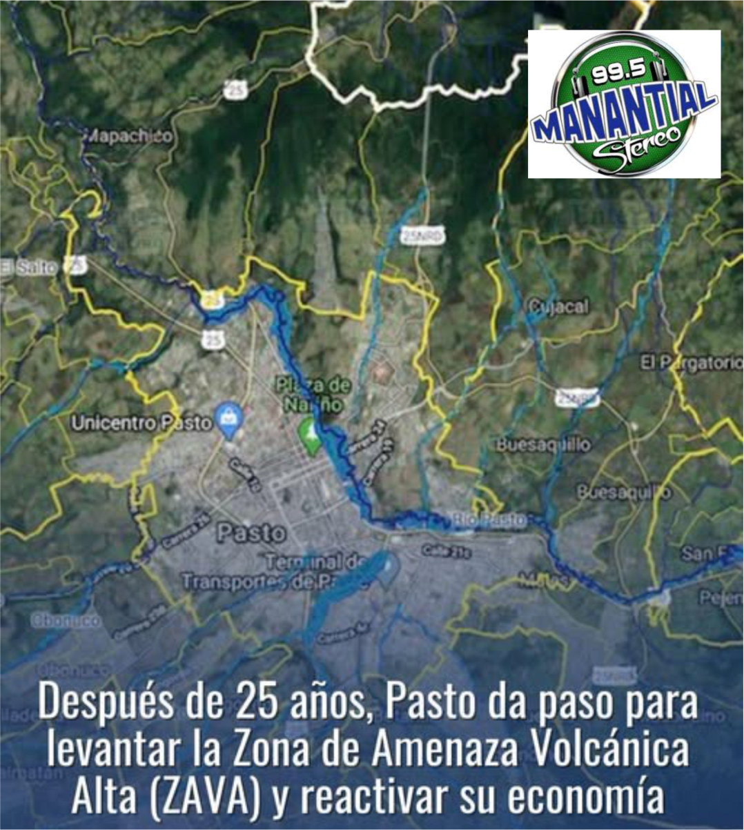 25 AÑOS DESPUES PASTO AVANZA PARA DEJAR DE SER ZONA DE RIESGO VOLCANICA