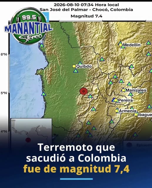 TERREMOTO EN COLOMBIA